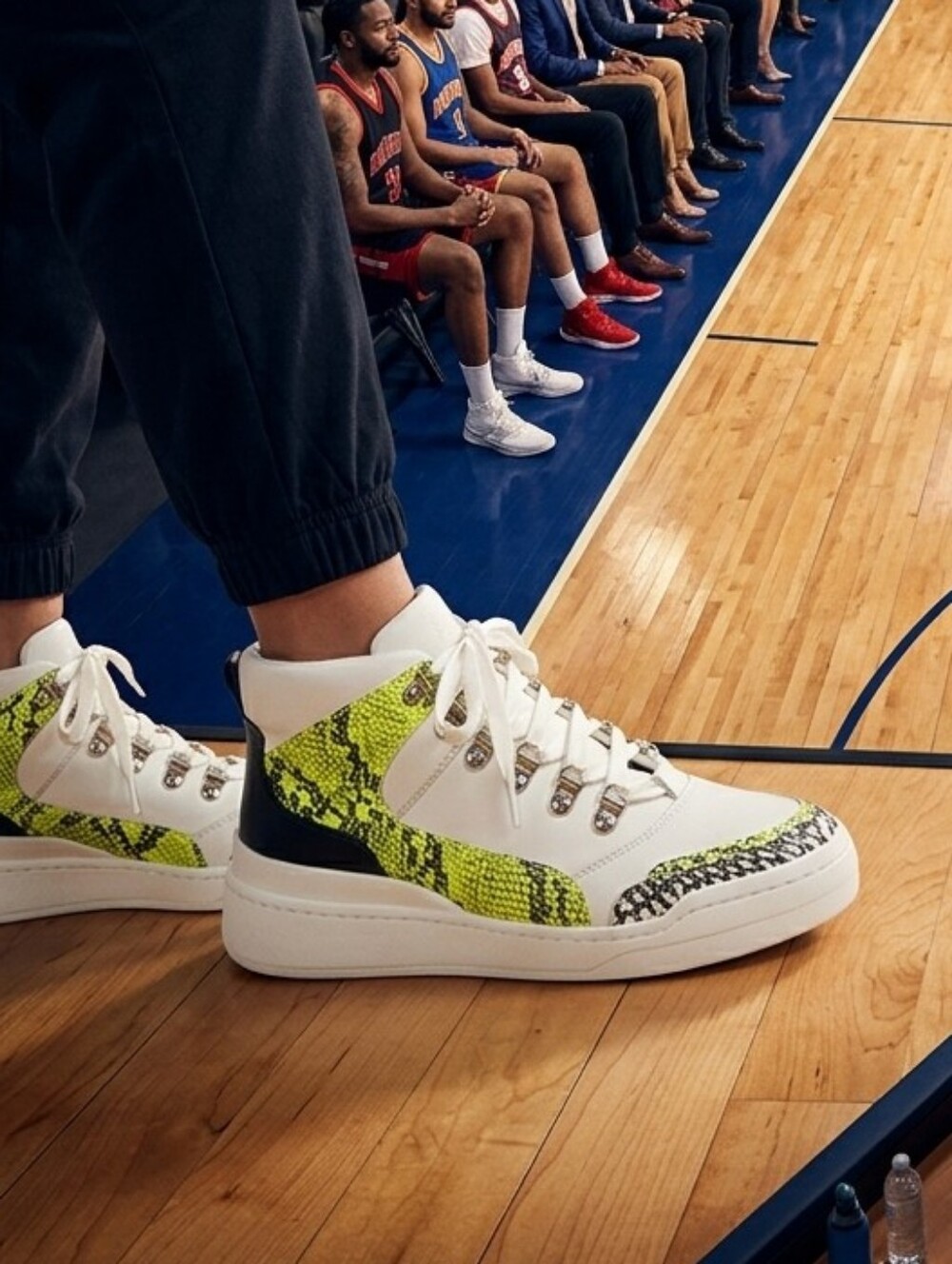 Vince Camuto Neon Yellow Samphy Hightops